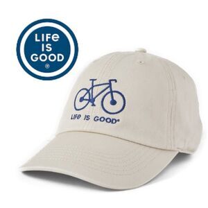 Life is Good Antidepressant Bike Branded Chill 6 Panel Cap Unisex OSFM NWT